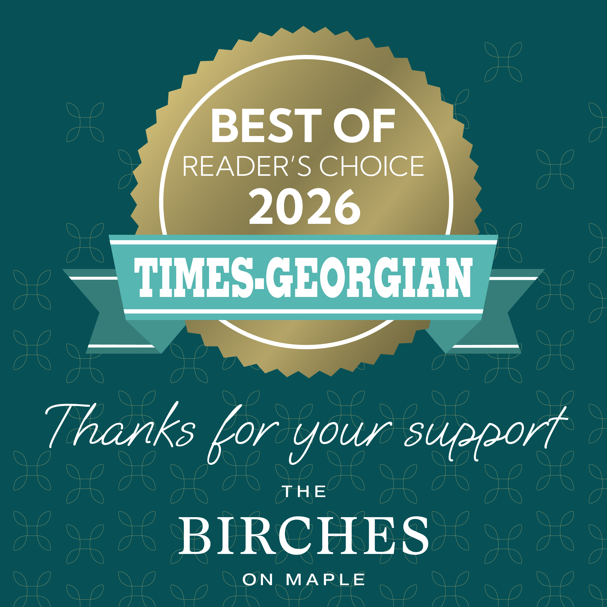 Winner of Best of Reader's Choice